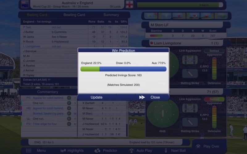 Cricket Captain 2024 Screenshot