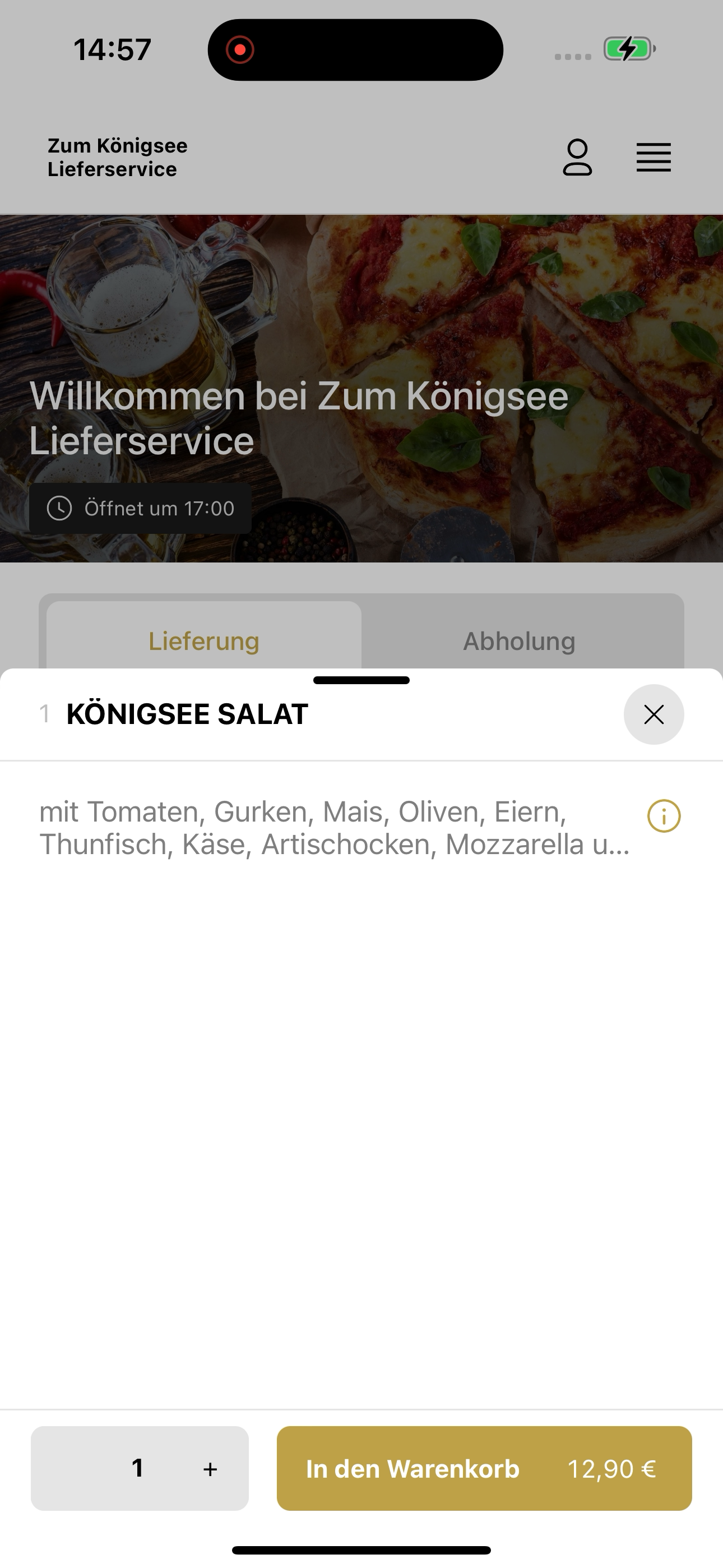 Zum Königsee Lieferservice screenshot 7