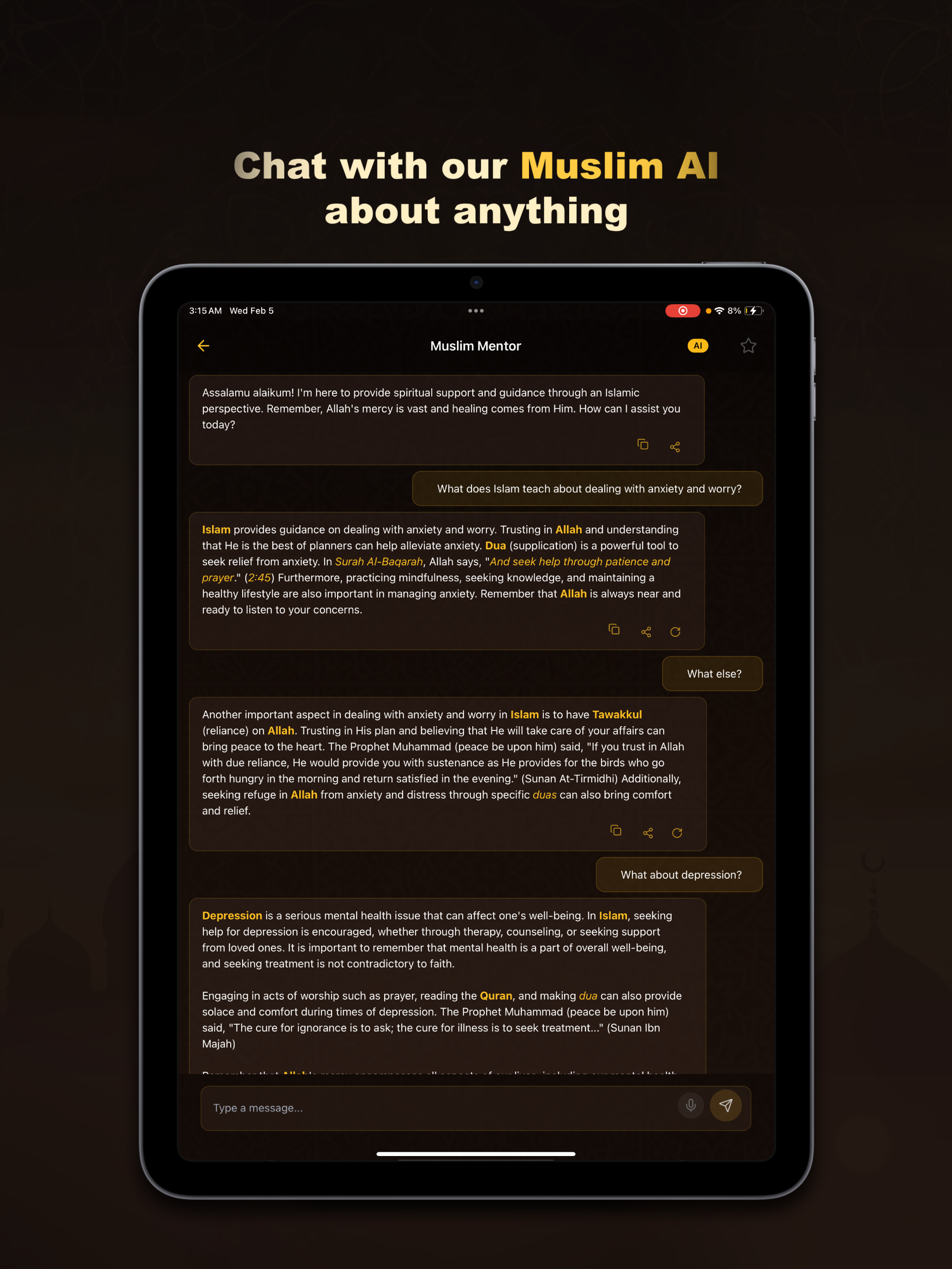 Islam Chat - Deeny screenshot 7