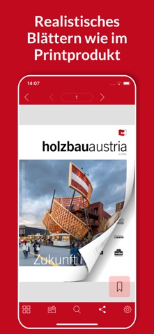 Holzbau Austria screenshot