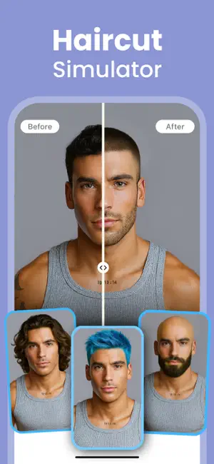 Hair AI: Hairstyle Filter, Cut screenshot 3