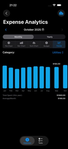ExpenseTask screenshot