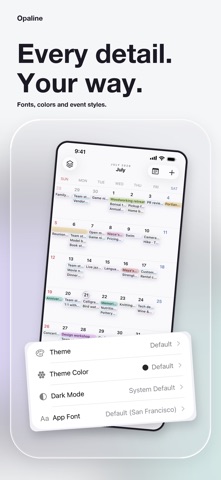 Opaline - Themed Calendar Screenshot 7 of 7