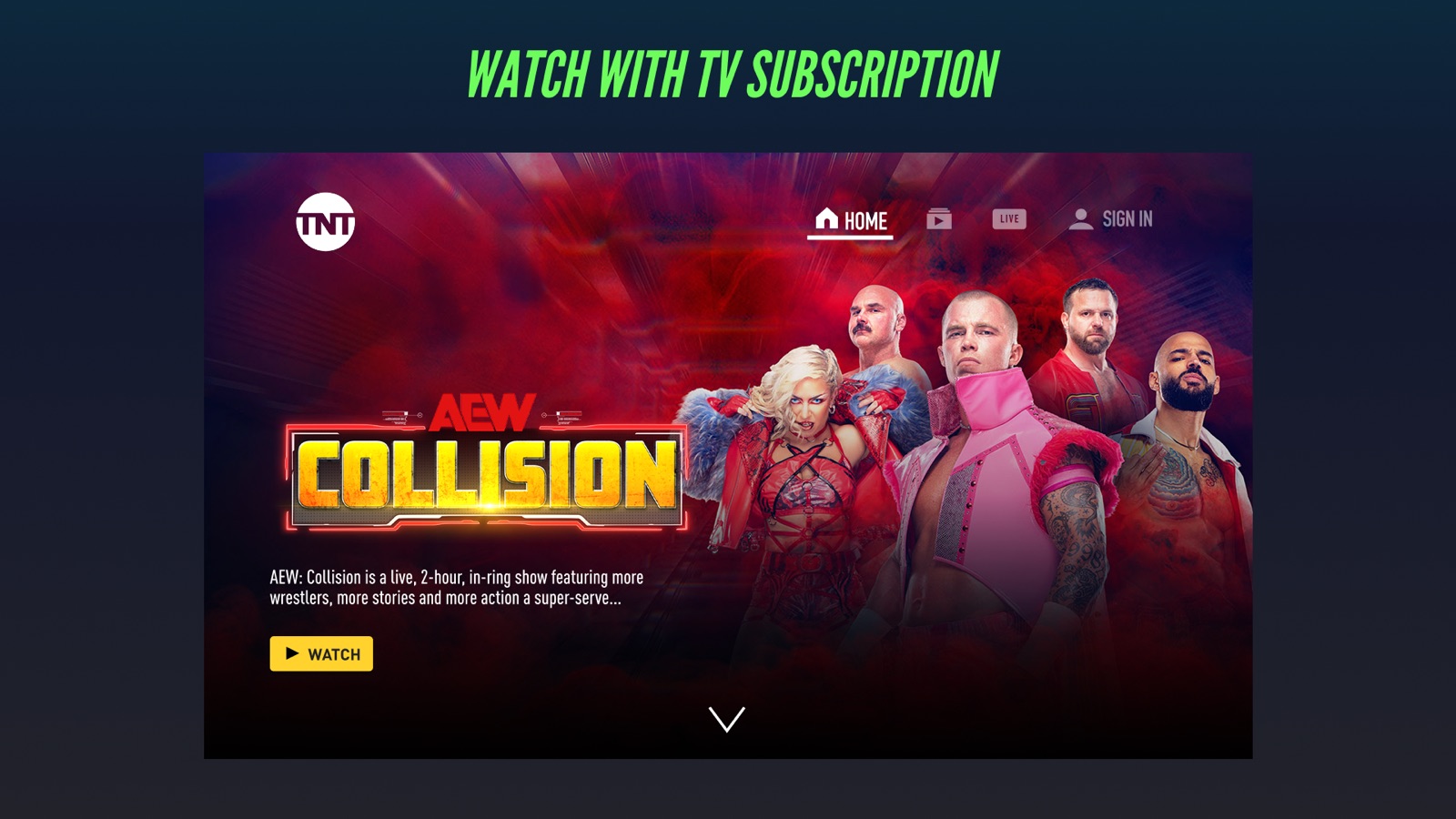 Watch TNT apple_tv screenshot 1