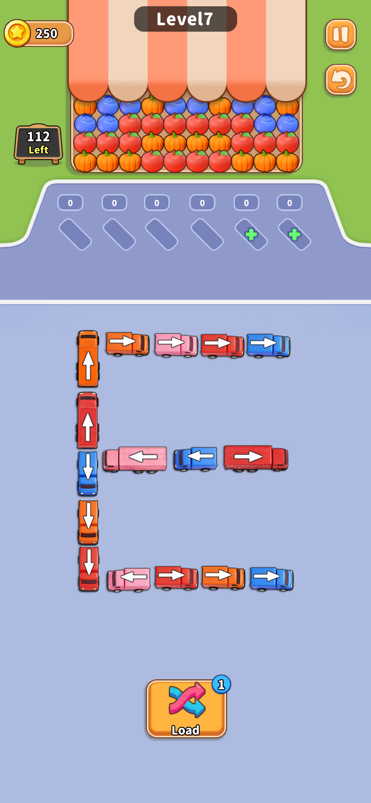 Truck Jam: Fruit Puzzle screenshot 5