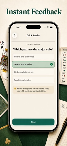 Bridge Trainer: Learn & Bid Screenshot 3 of 4