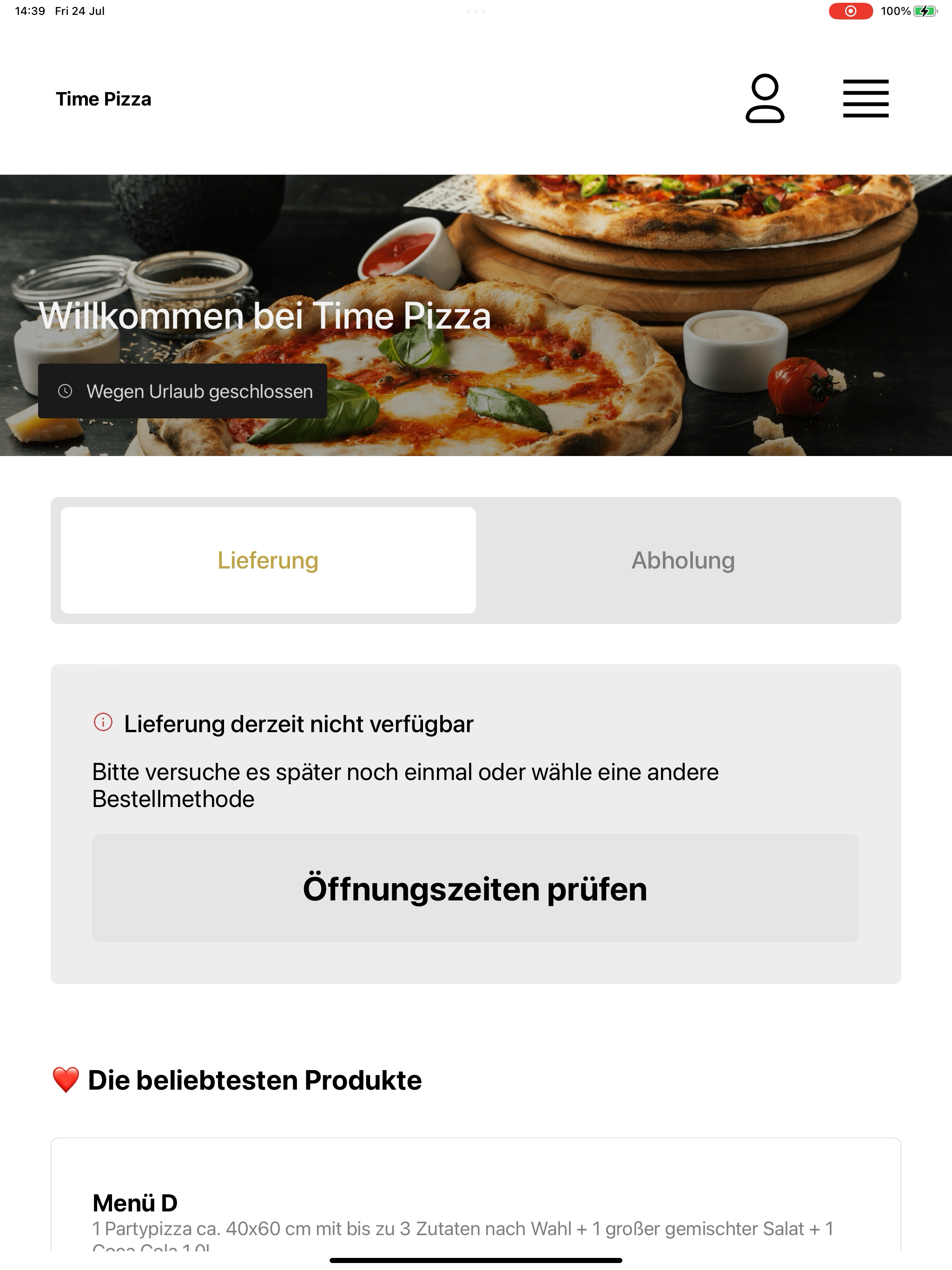 Time Pizza Pforzheim DE screenshot 9