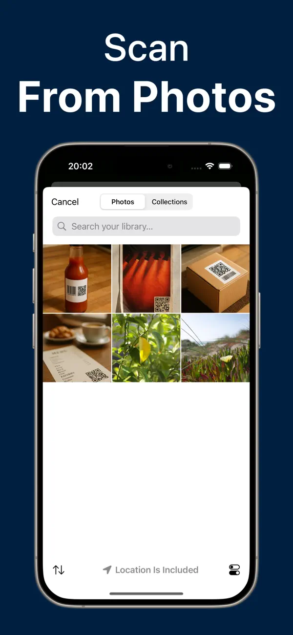#5. QR Code Reader；Barcode Scanner (iOS) Ved: Egebit