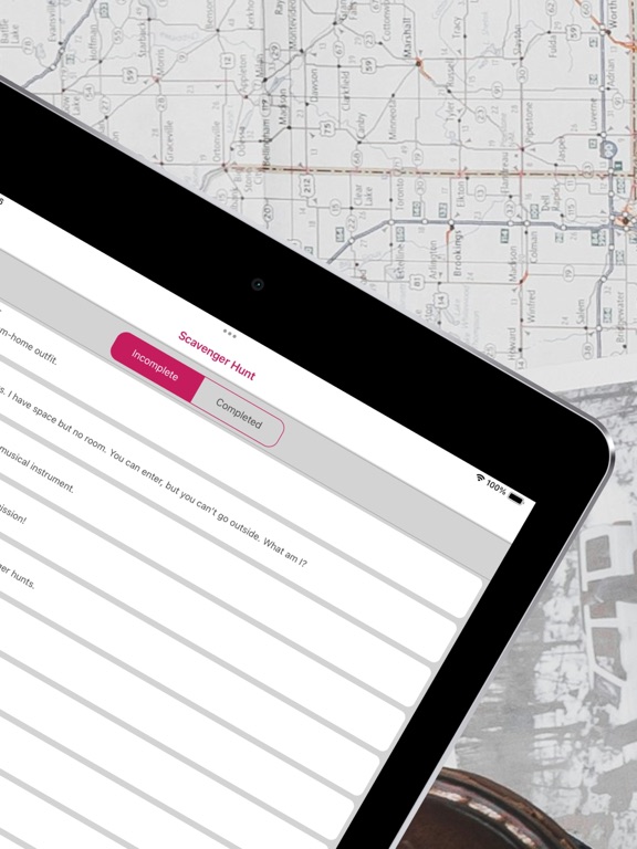 Scavos: Easy Scavenger Hunts iPad screenshot 2 - Entertainment app