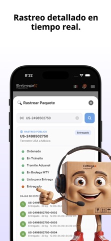 Entregax screenshot