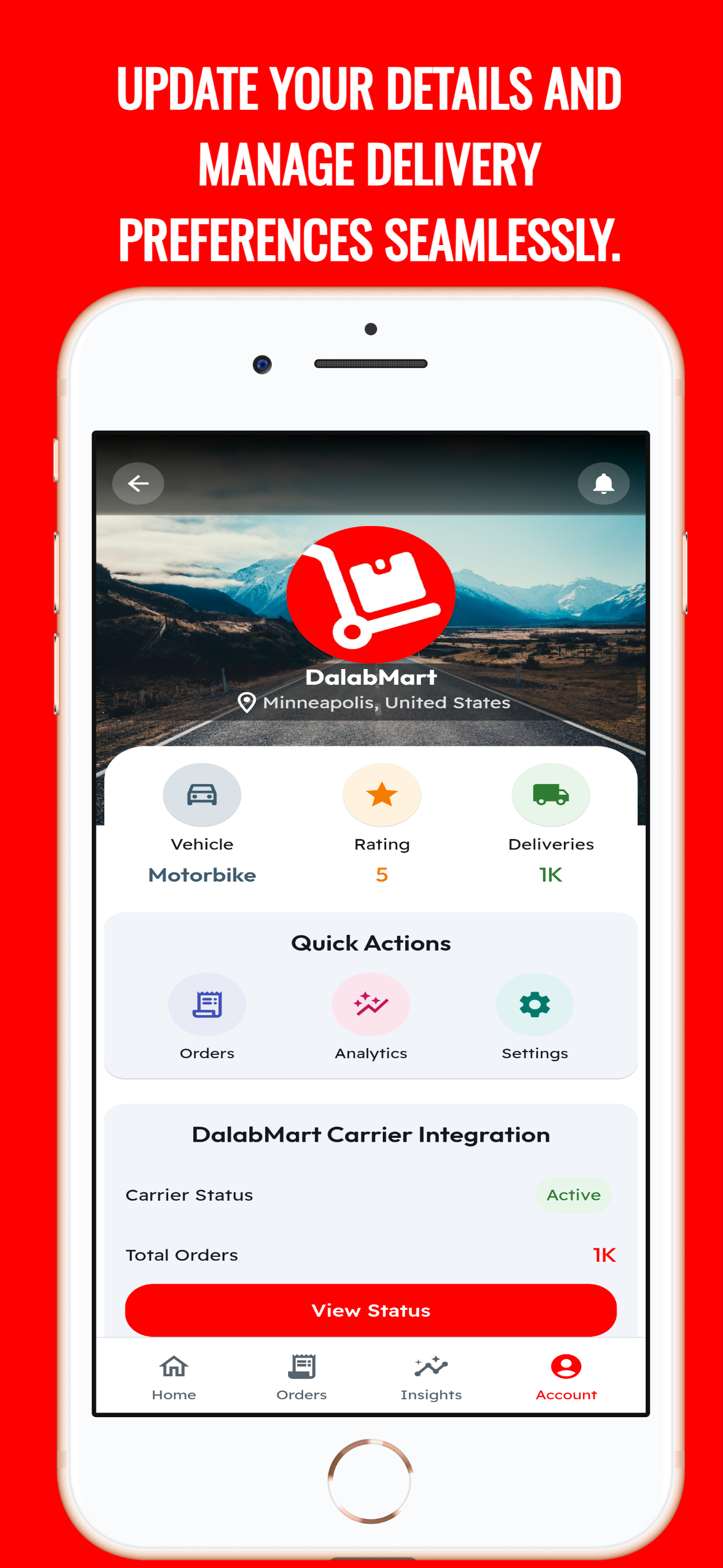 DalabMart Carrier