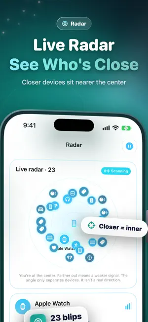 Find Bluetooth Radar Tracker screenshot 3