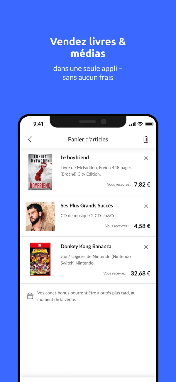 Screenshot #2 pour momox, vente de seconde main