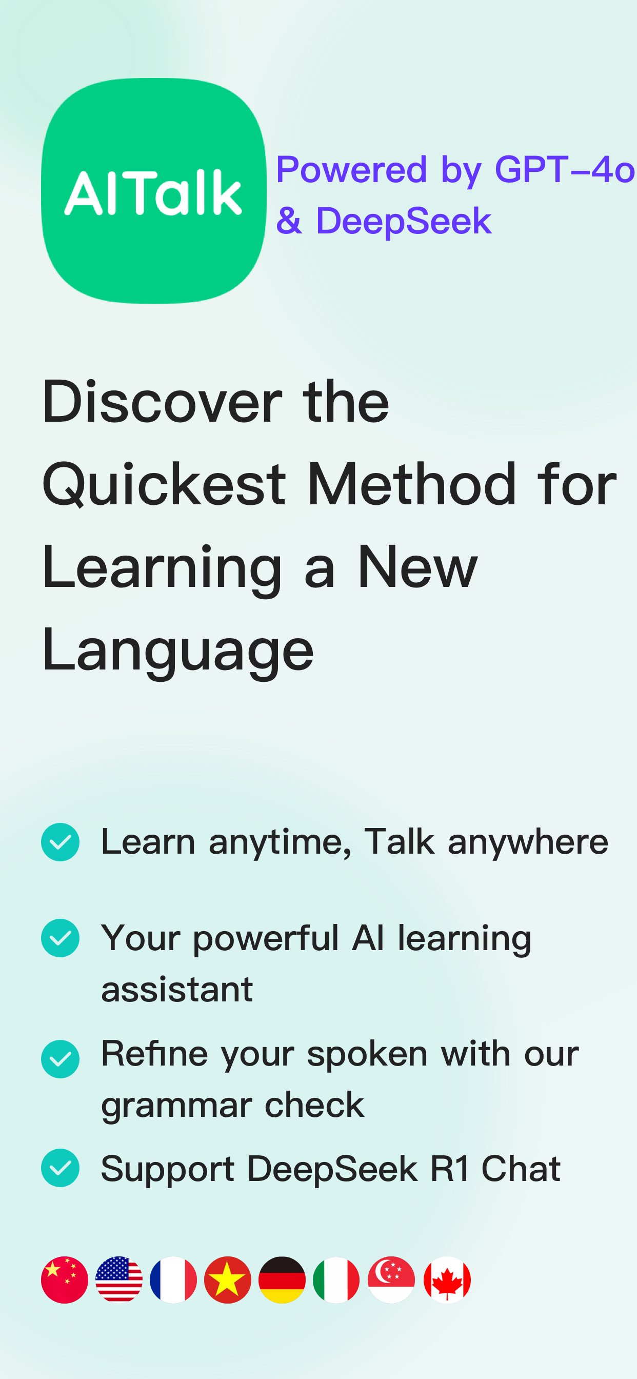 AITalk-AI Language Tutor