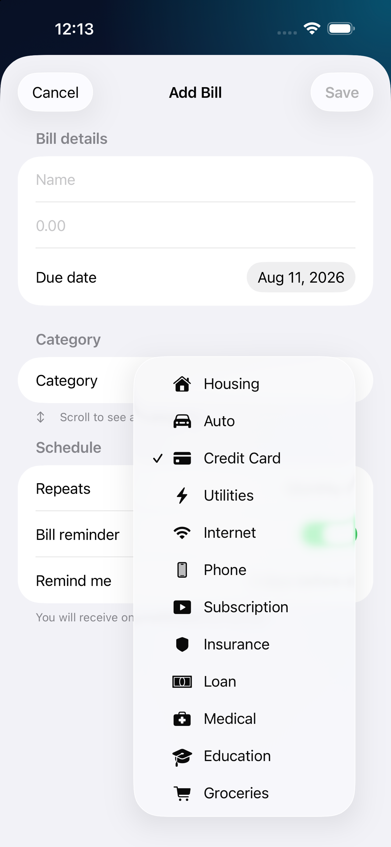 Bills Copilot screenshot 9