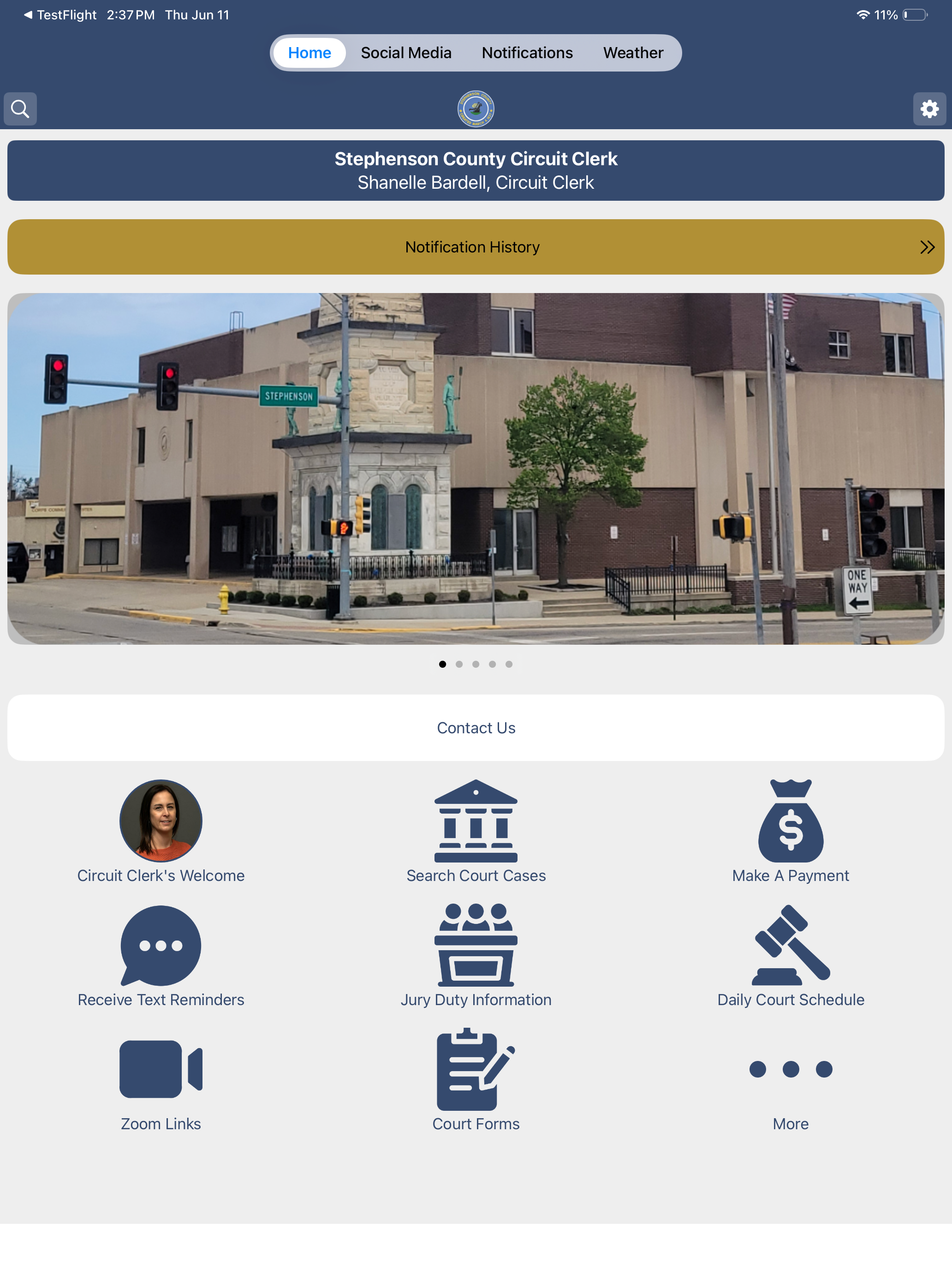 Stephenson Co Circuit Clerk IL