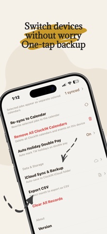 ClockIN: Work Hours&Schedules Screenshot 6 of 8