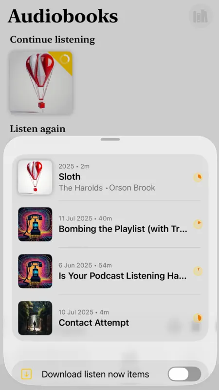 ShelfPlayer - Audio Book Shelf screenshot 9 of 9