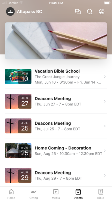 Screenshot #3 pour Altapass Baptist Church