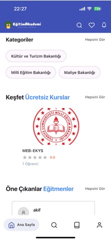 Eğitim Akademi screenshot