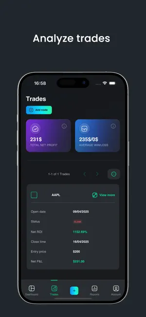 TradeReview: Trading Journal screenshot 1