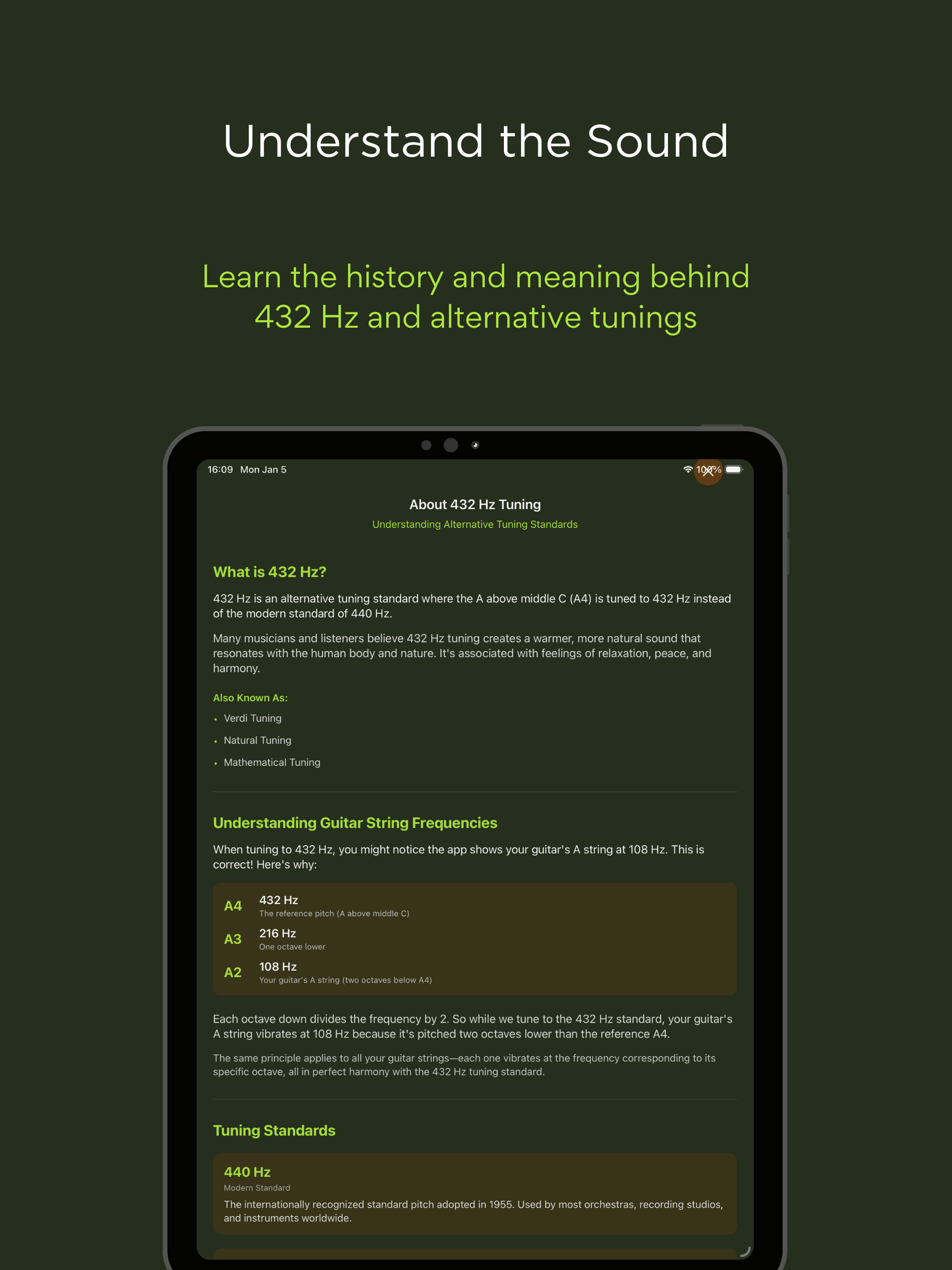 432 Hz Guitar Tuner screenshot 6