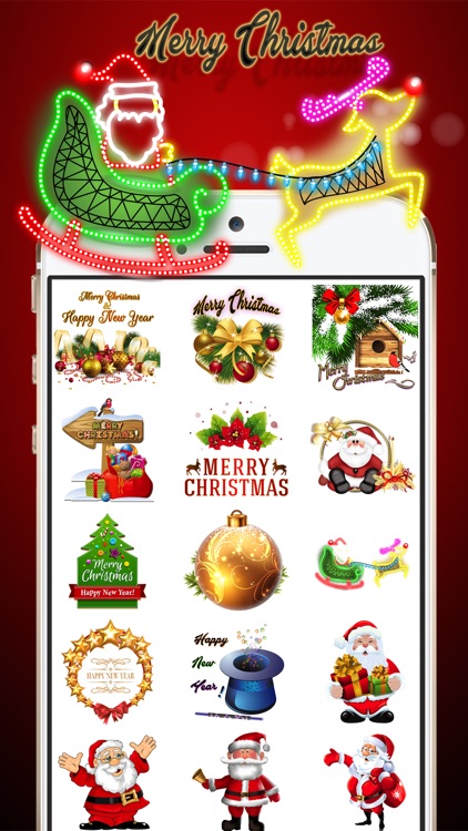 New Season Greetings Stickers