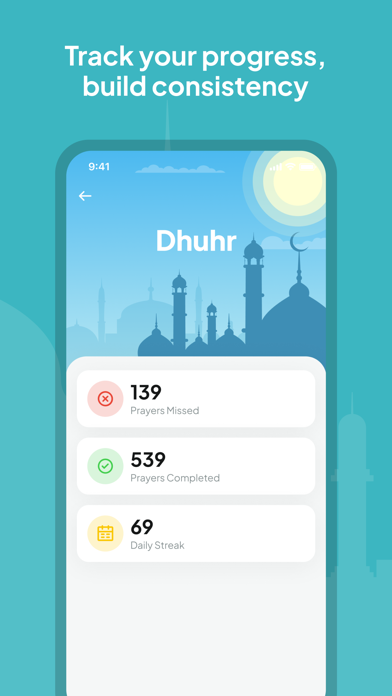 Niya: Muslim prayer tracker Screenshot