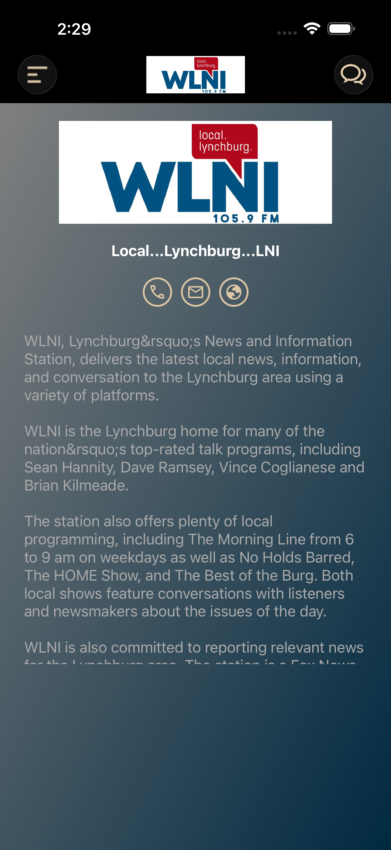 WLNI screenshot 5