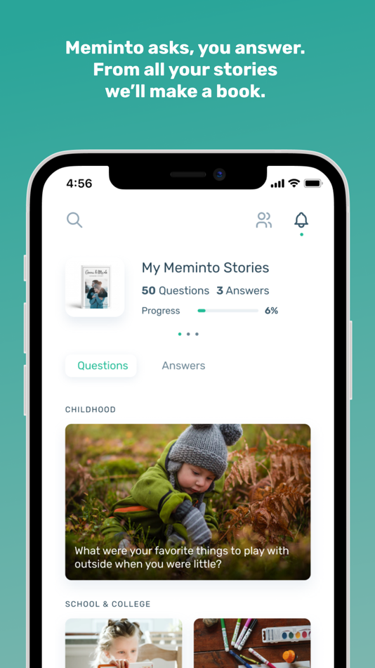 #2. Meminto Stories | Write Books (iOS) By: Meminto