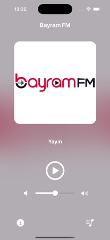 Bayram FM App screenshot