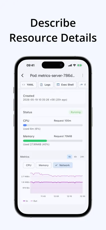 Kubeterm - Kubernetes Client screenshot 3 of 10