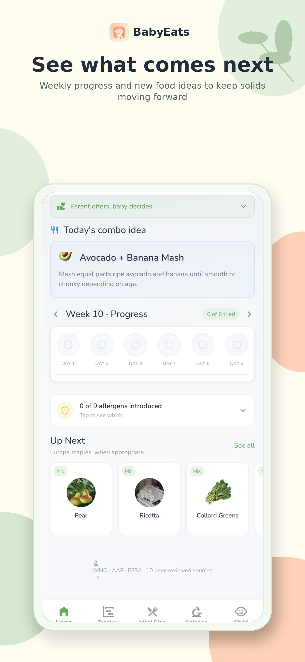 BabyEats: BLW Meal Planner screenshot 5