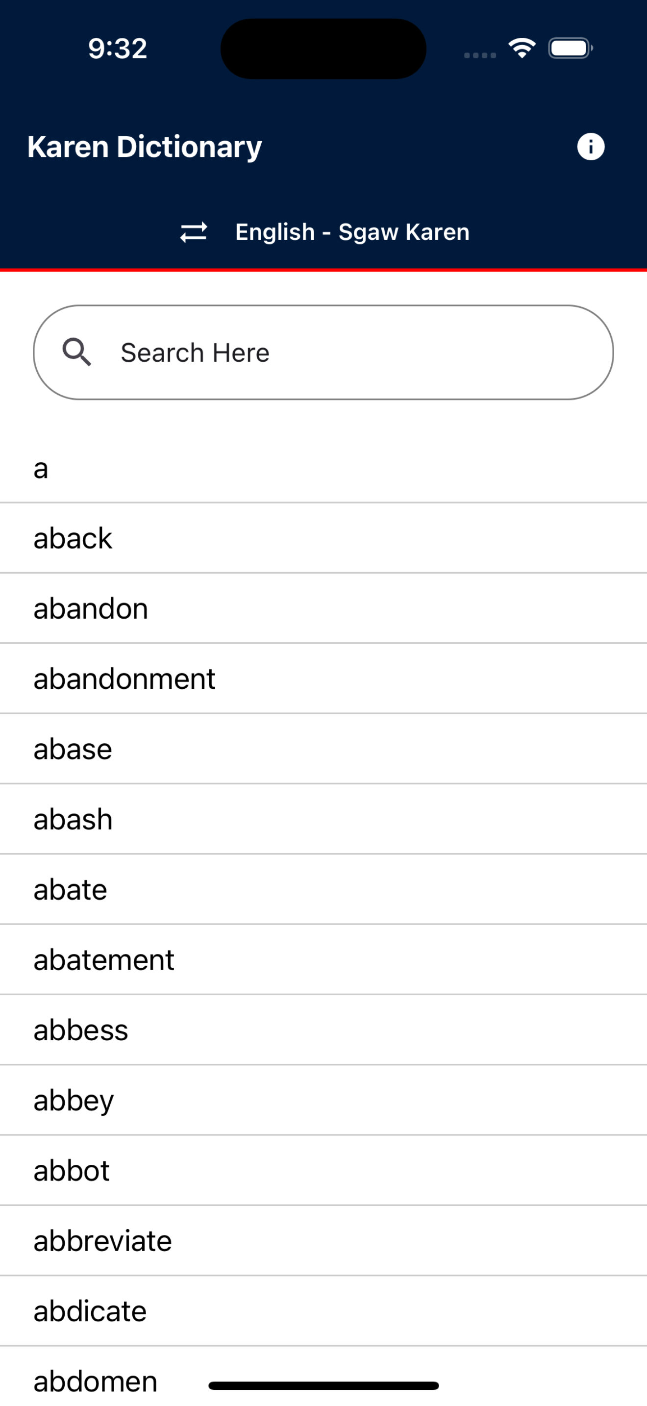 The Karen Dictionary