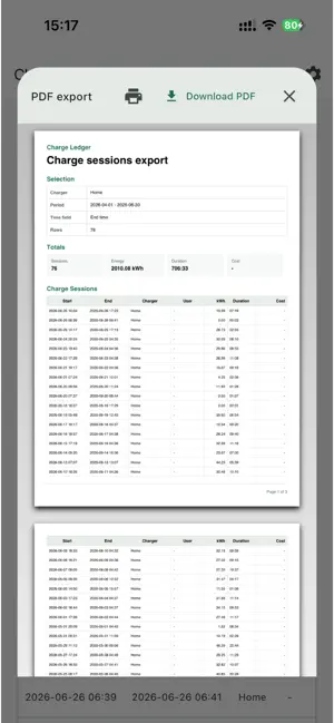 Charge Ledger screenshot 2