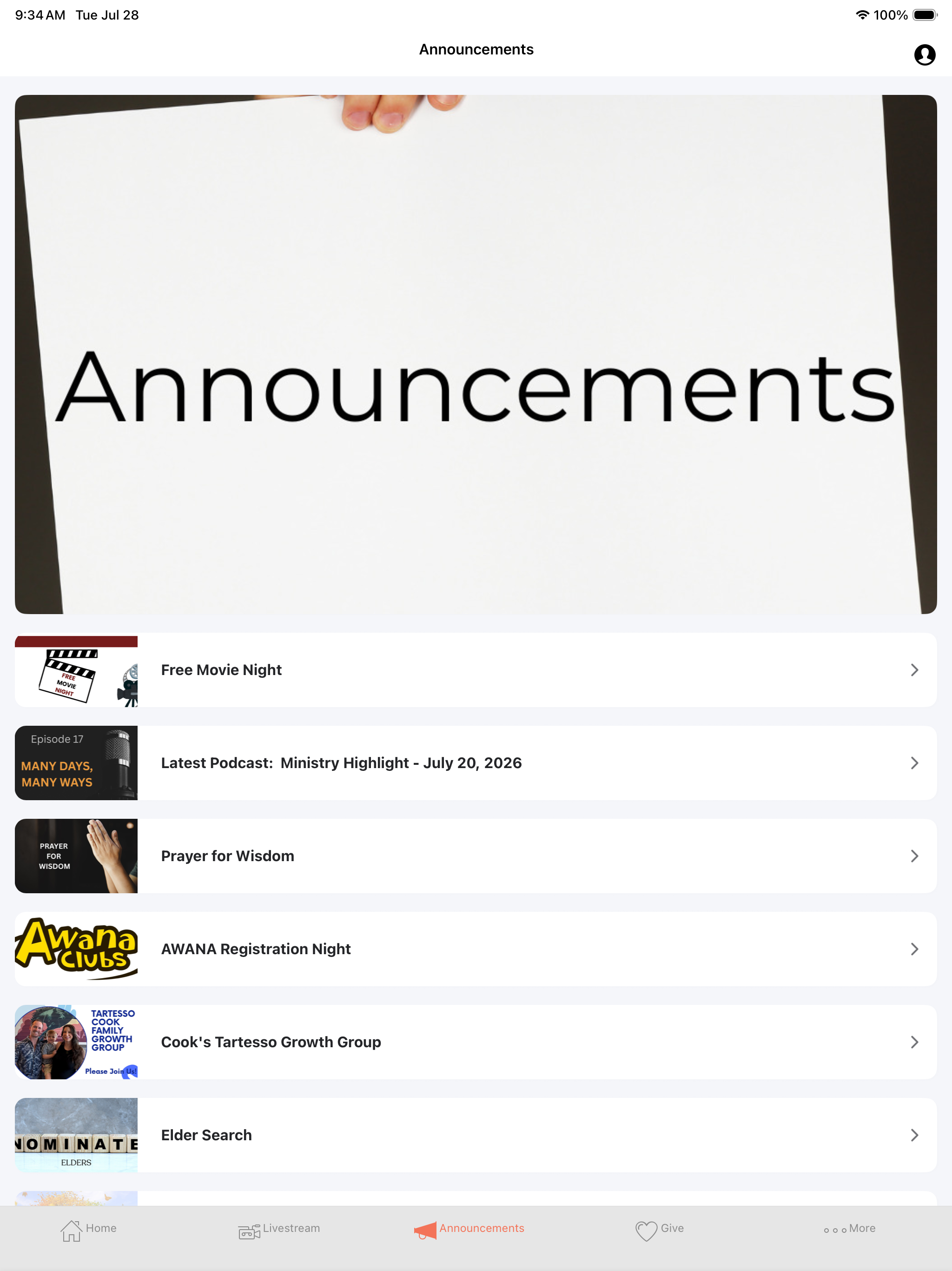 Grace Fellowship Buckeye screenshot 3