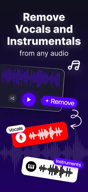Vocal Remover : AI Separator screenshot 1