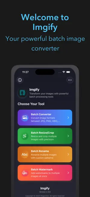Imgify: Batch Image Converter 截图