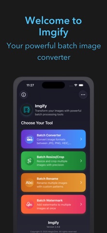 Imgify: Batch Image Converter screenshot