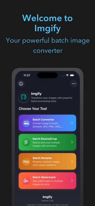 Imgify: Batch Image Converter Screenshot 1 of 6