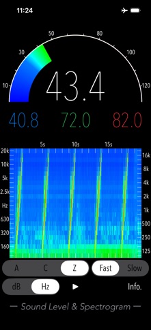 Sound Level & Spectrogram Screenshot 8 of 8