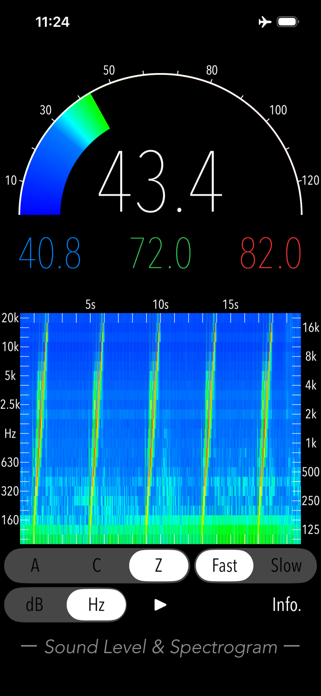 Sound Level & Spectrogram Screenshot 8 of 8