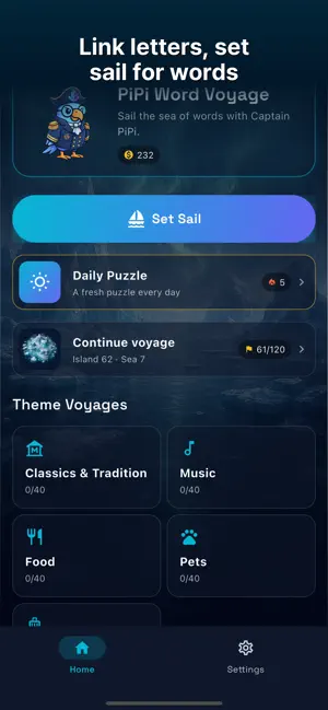 Hangul Voyage: Korean Puzzle screenshot 1