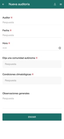 Auditoria de playas 2026 screenshot