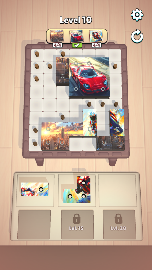 #4. Puzzle Out! (iOS) 由: ZiNKY OYUN YAZILIM ANONiM SiRKETi