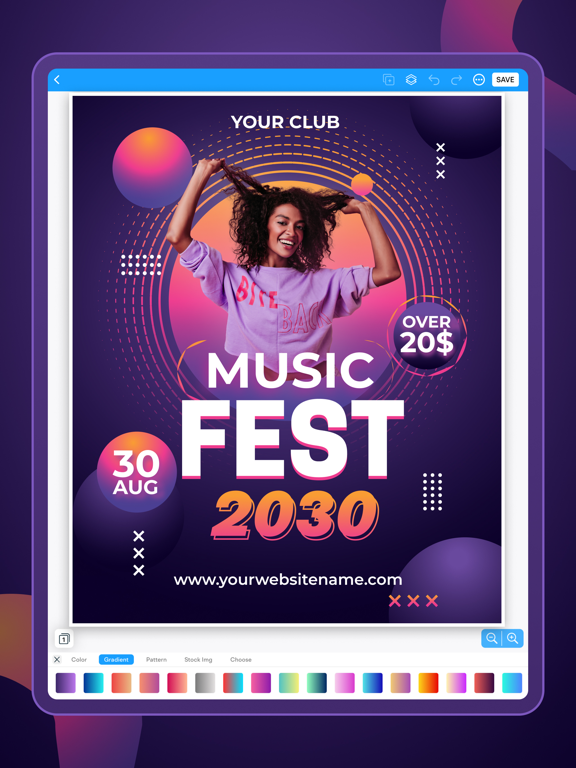 Screenshot #5 pour Poster Maker, Flyer Maker