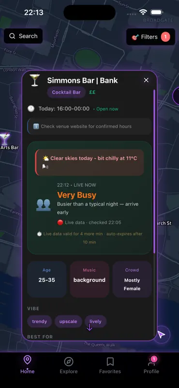 Vybe: Go Out Smarter screenshot 2 of 5