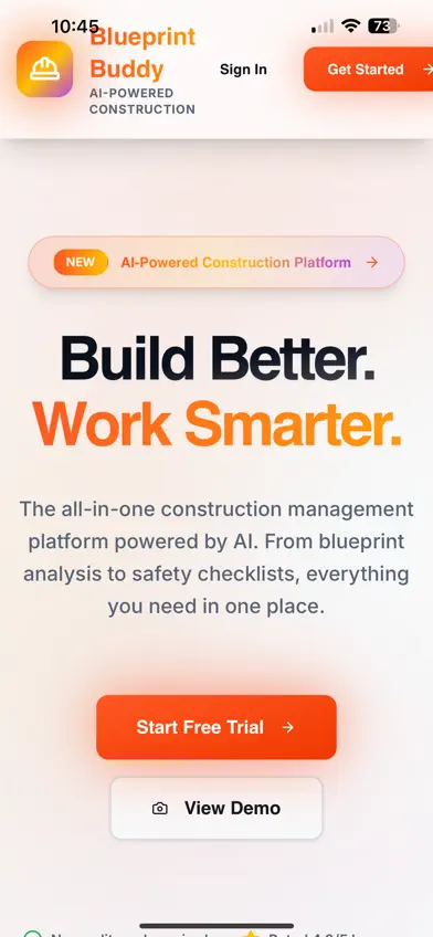 Blueprint Buddy – AI Tool screenshot 3
