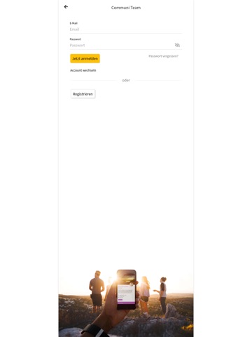 Communi Team iPad screenshot