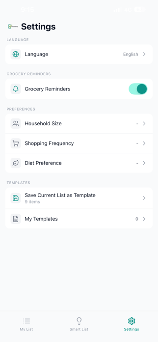 Grocero Screenshot 1 of 3